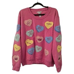 Multi-Coloured better / together Women's Valentine's Candy Sweatshirt